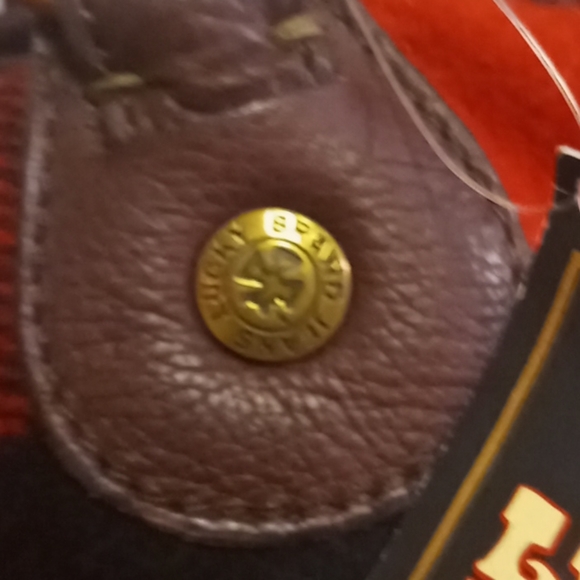 LUCKY BRAND Red/Black Checkered Hobo Bag Purse - Picture 8 of 13